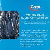 Carex Round Cervical Pillow, thumbnail image