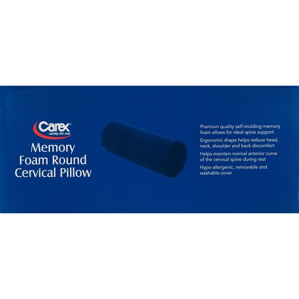Carex Round Cervical Pillow