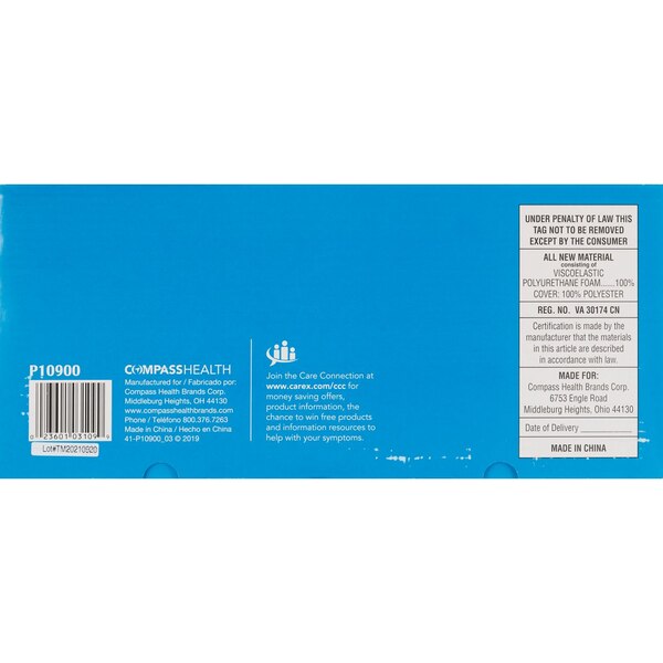 Carex Round Cervical Pillow