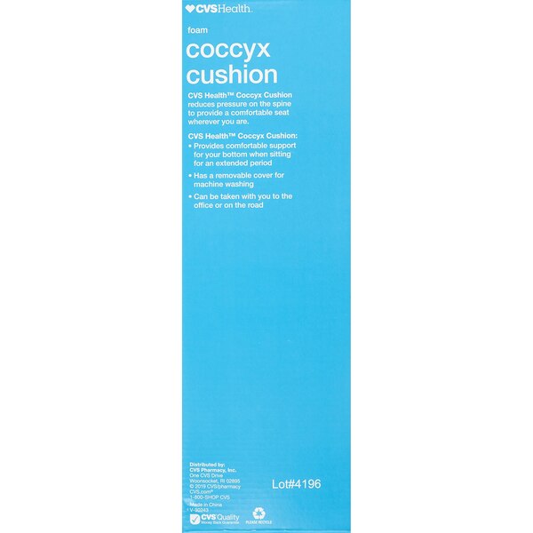 CVS Health Coccyx Foam Cushion