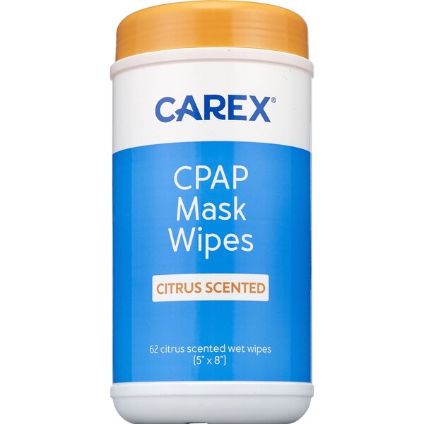 Carex CPAP Mask Wipes, 62 CT