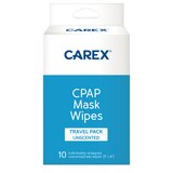 Carex CPAP Mask Wipes, Travel Pack, 10 CT, thumbnail image 1 of 1