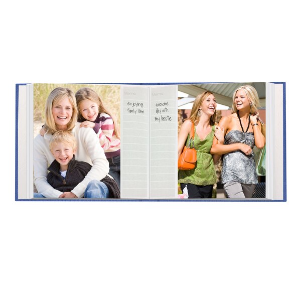 Pioneer Photo Albums Fabric 100 Pocket Photo Album, Assorted Colors