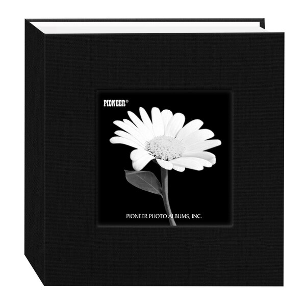 Pioneer Photo Albums Fabric 100 Pocket Photo Album, Assorted Colors