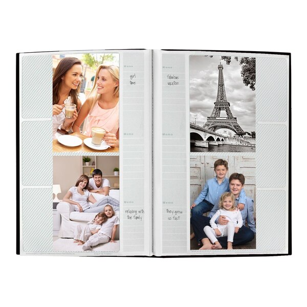Pioneer Photo Albums Fabric 300 Pocket Photo Album, Assorted Colors, 4 x 6 in