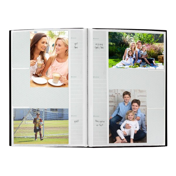 Pioneer Photo Albums Fabric 300 Pocket Photo Album, Assorted Colors, 4 x 6 in