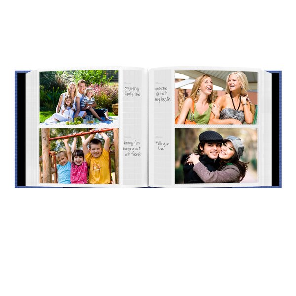 Pioneer Photo Albums Fabric 200 Pocket Photo Album, Assorted Colors