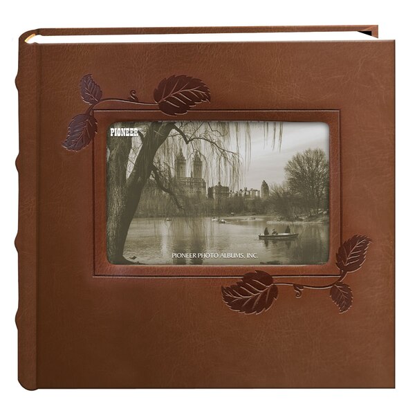 Pioneer Photo Albums Embossed Designer 200 pkt 4x6 Photo Album, Assorted Designs