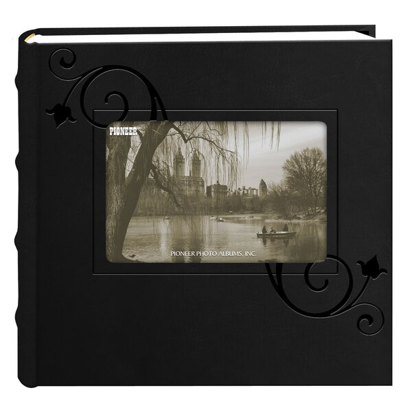 Pioneer Photo Albums Embossed Designer 200 pkt 4x6 Photo Album, Assorted Designs