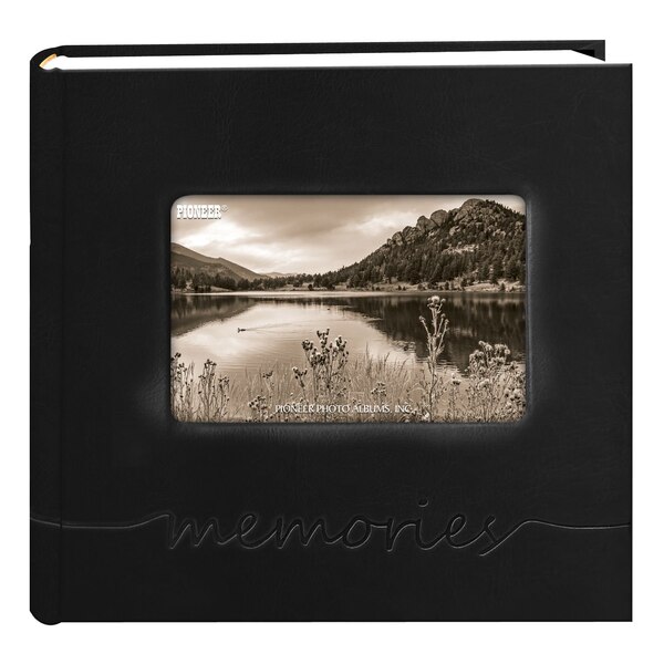 Pioneer Photo Albums Embossed Designer 200 pkt 4x6 Photo Album, Assorted Designs