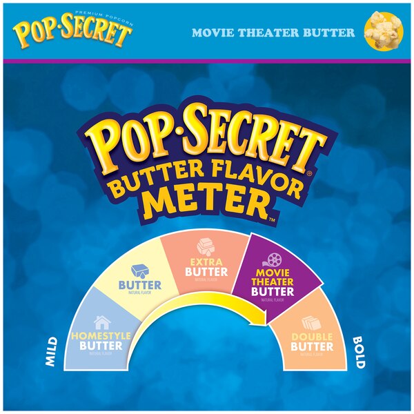 Pop Secret Movie Theater Butter Microwave Popcorn, 6 ct, 3.2 oz