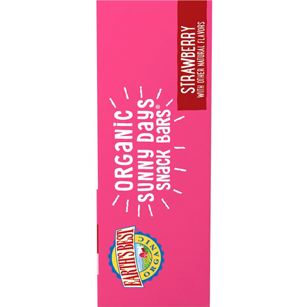 Earth's Best Sesame Street Organic Sunny Days Strawberry Bars, 7 CT