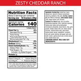 Cheez-It Grooves Sharp White Cheddar Cheese Crackers, 3.25 oz, thumbnail image 2 of 6