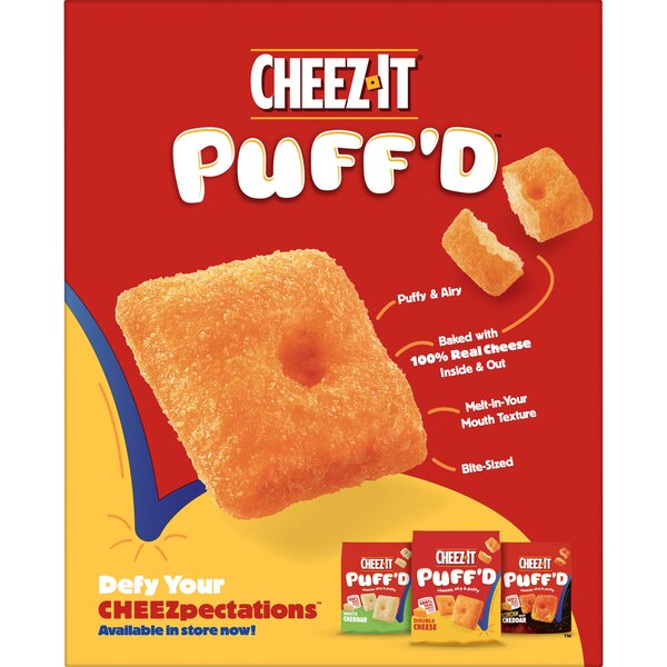 Cheez-It Extra Toasty Cheese Crackers, 7 oz
