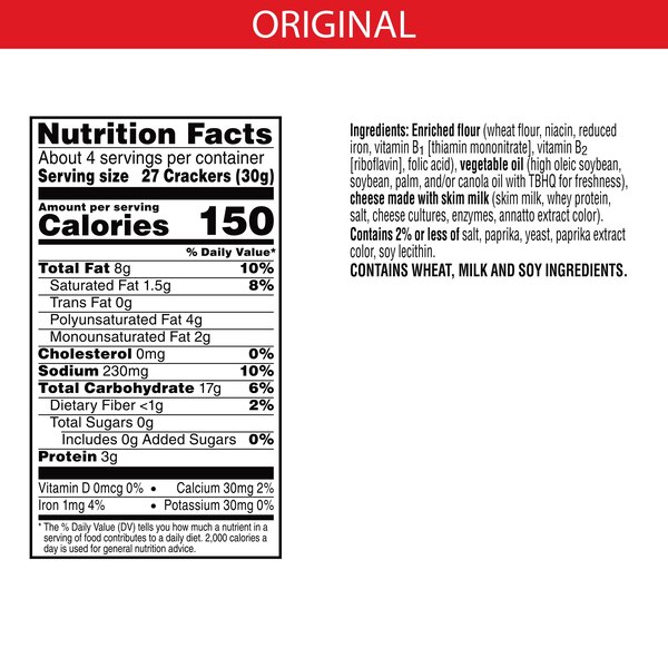 Cheez-It Original Cheese Crackers