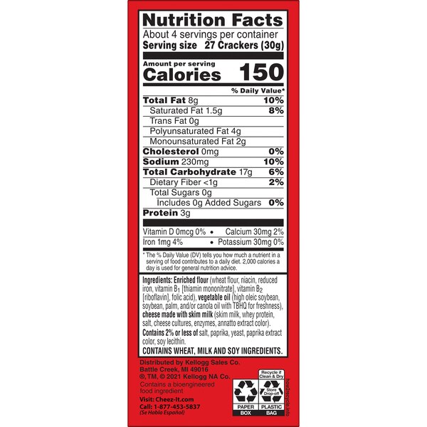 Cheez-It Original Cheese Crackers