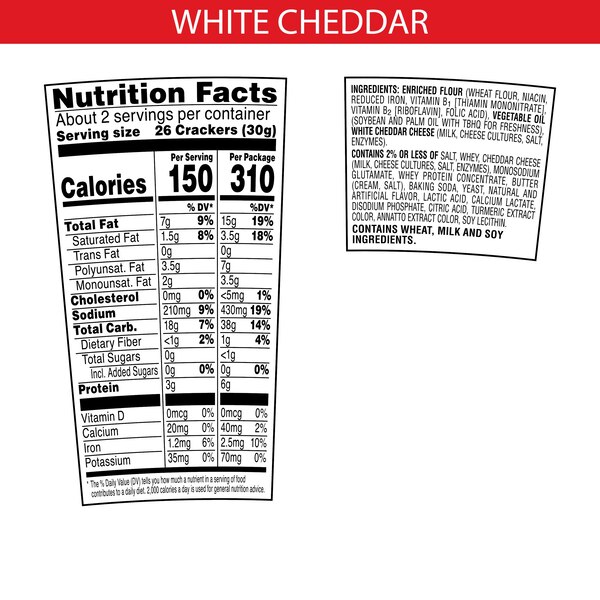 Cheez-It Cheese Crackers Cup, 2.2 oz