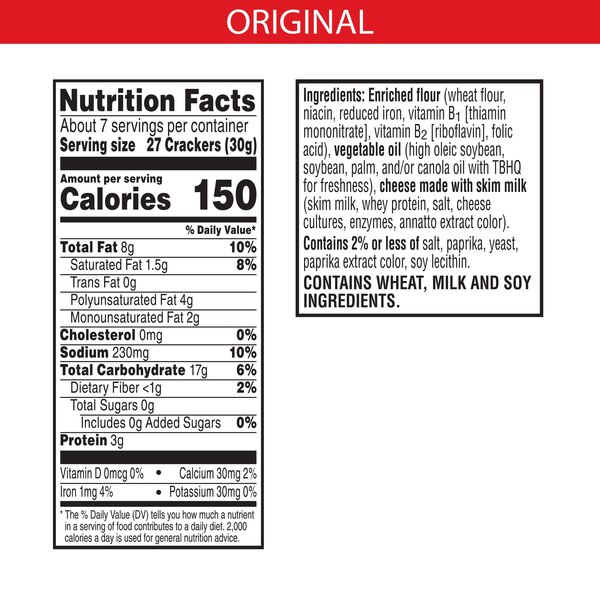 Cheez-It Original Cheese Crackers