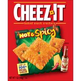 Cheez-It Baked Snack Cheese Crackers, Hot & Spicy, 7 oz, thumbnail image