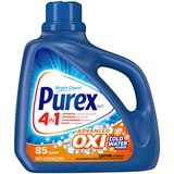 Purex Advanced Oxi + Coldwater Power Liquid Laundry Detergent, 128 oz, thumbnail image