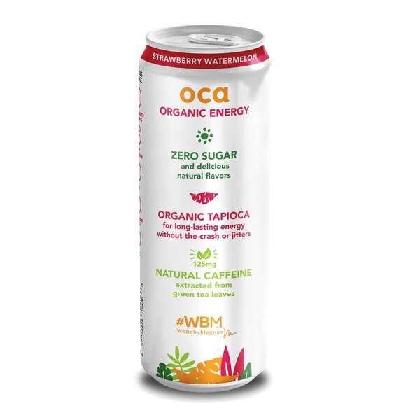 OCA, Zero Sugar Strawberry Watermelon, 12 oz