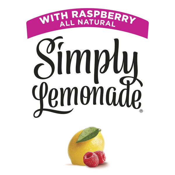 Simply Lemonade With Raspberry, All Natural Non-Gmo, 11.5 OZ