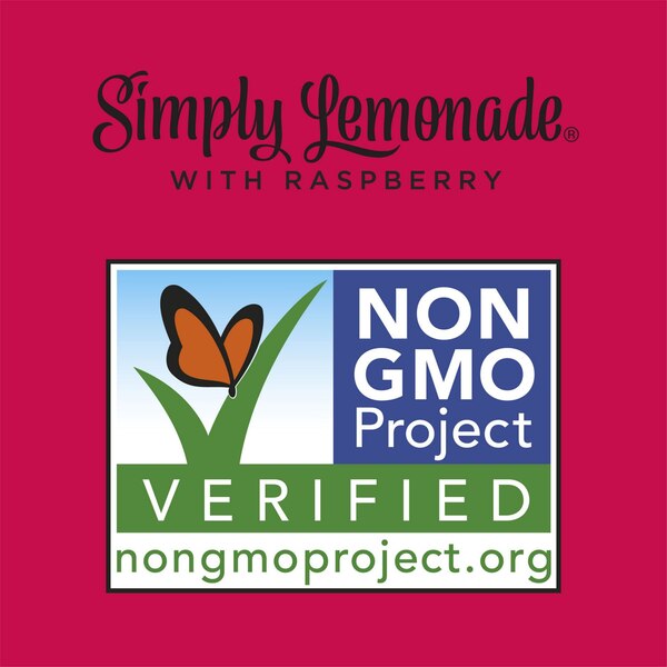 Simply Lemonade With Raspberry, All Natural Non-Gmo, 11.5 OZ