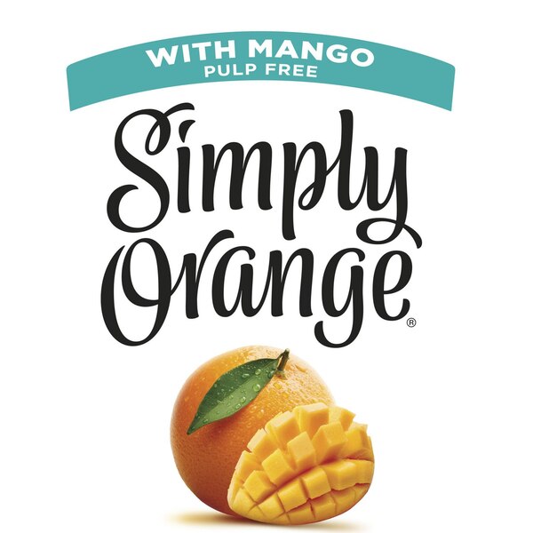 Simply Orange Juice with Mango, 11.5 OZ