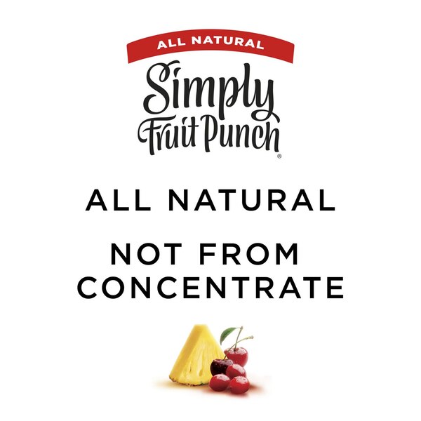 Simply Fruit Punch Juice, 11.5 OZ