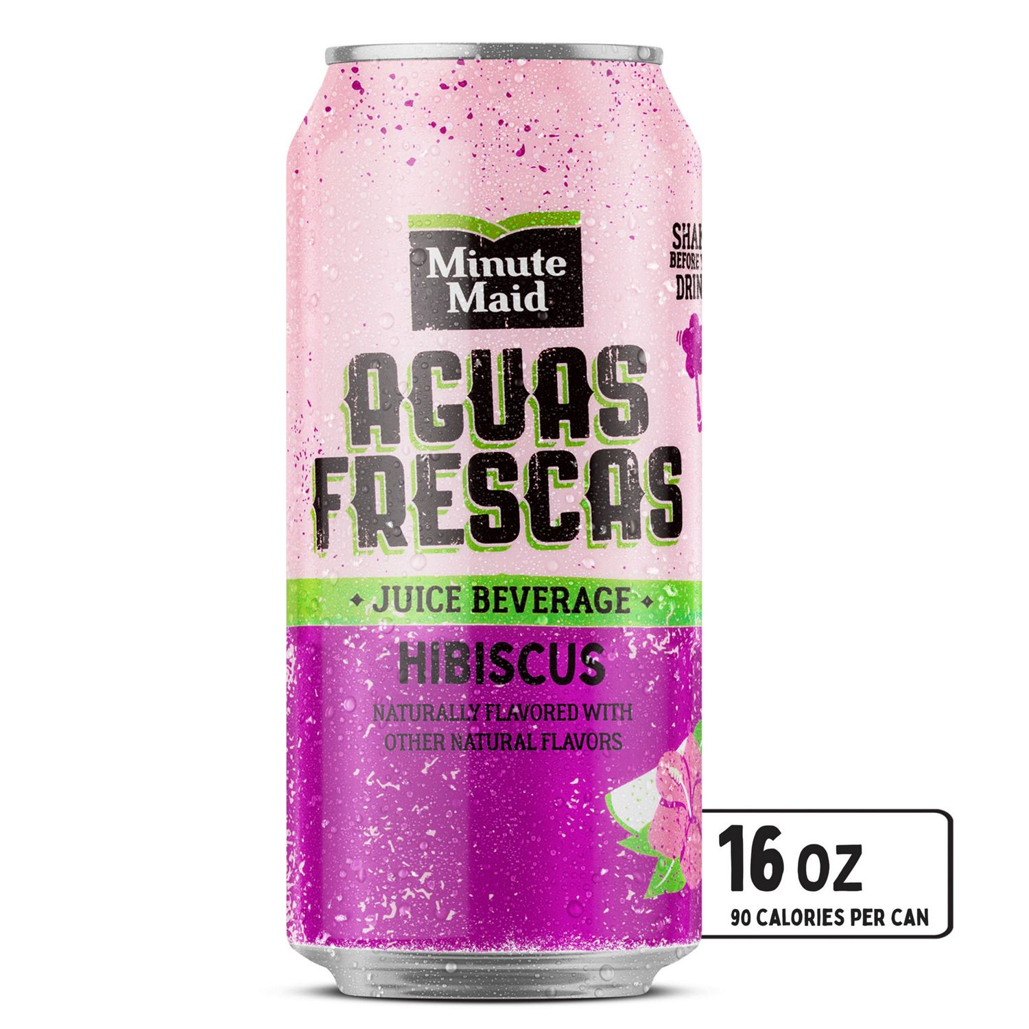 Minute Maid Aguas Frescas Hibiscus Can, 16 fl oz