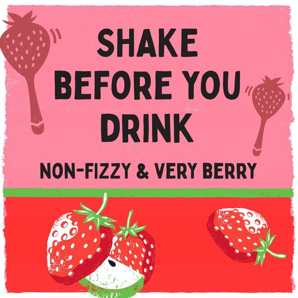 Minute Maid Aguas Frescas Strawberry Can, 16 fl oz