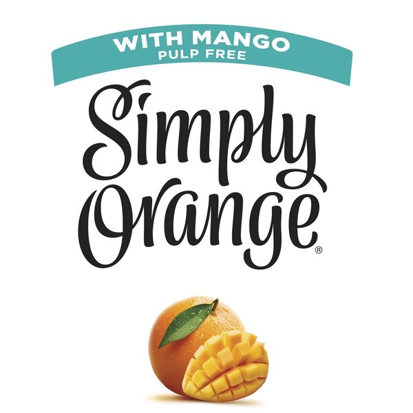 Simply Orange Juice With Mango, 52 OZ