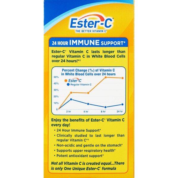Ester-C 24 Hour Immune Support Tablets 500mg, 90CT