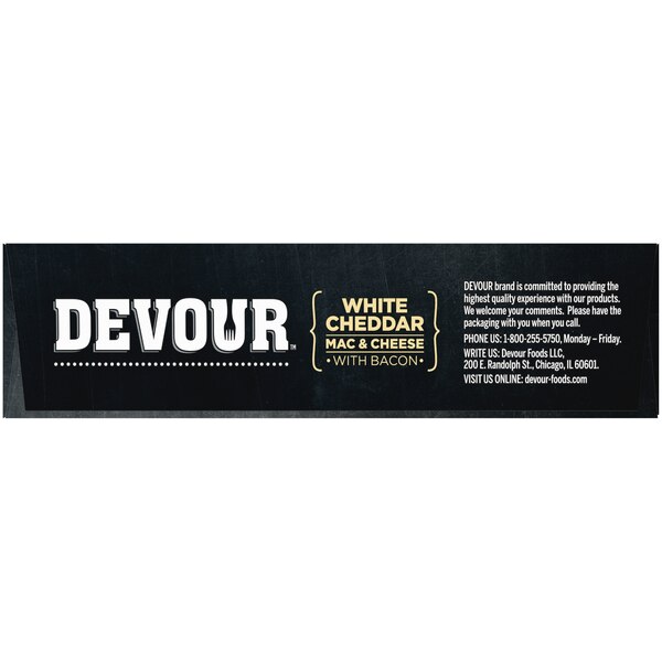 Devour White Cheddar Mac & Cheese with Bacon, 12 OZ