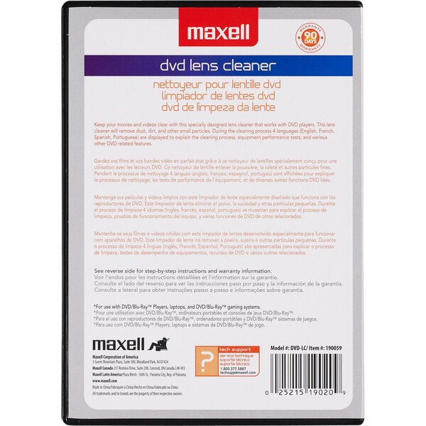 Maxell DVD Lens Cleaner