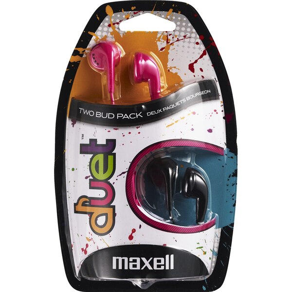 Maxell - Auriculares ergonómicos digitales envolventes