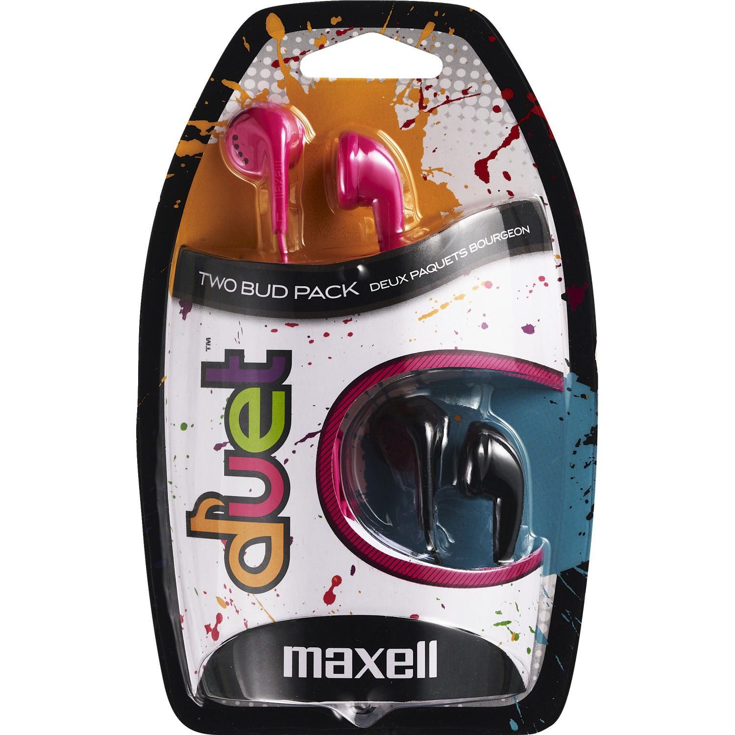 Maxell - Auriculares ergonómicos digitales envolventes