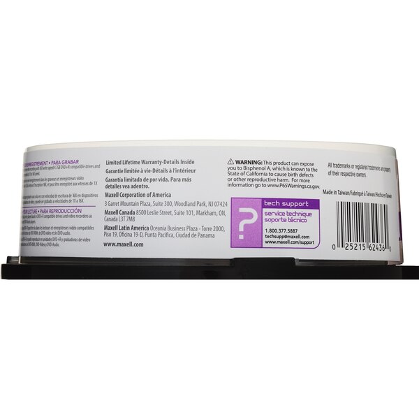 Maxell Dvd+R 16x 4.7 Gb 120 Minutes