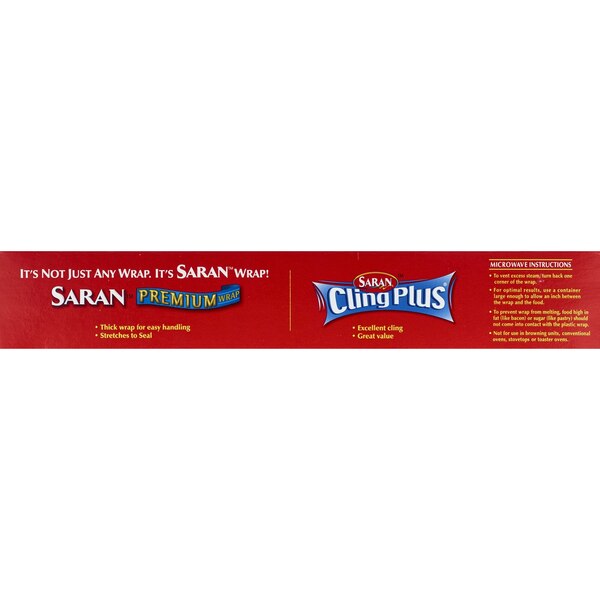 Saran Wrap Classic Premium Plastic Wrap, 100sq ft