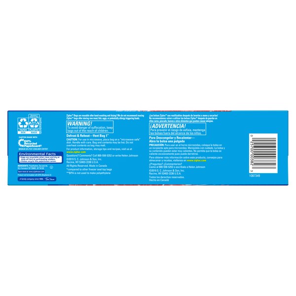 Ziploc Freezer Bags, 1 Gallon 28 ct