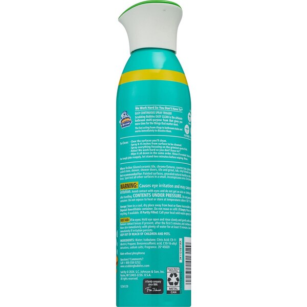 Scrubbing Bubbles® Easy Clean Multi-Surface Foam Bathroom Cleaner, 13.5 oz