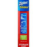 Ziploc Slider Storage Bags, Quart, 20 ct, thumbnail image
