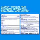 AleveX Pain Relieving Lotion Massaging Roll-On, 2.5 OZ, thumbnail image