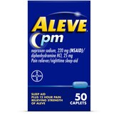 Aleve PM Pain Reliever/ Nighttime Sleep-Aid Caplets, thumbnail image