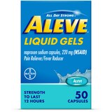 Aleve Liqui-Gels Easy Open Arthritis Cap 220 MG Naproxen Sodium Capsules, thumbnail image