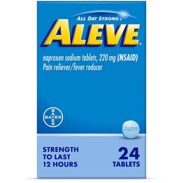 Aleve Pain Relief Naproxen Sodium Tablets