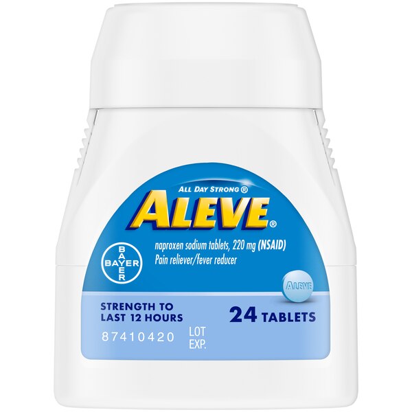 Aleve Pain Relief Naproxen Sodium Tablets