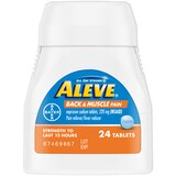 Aleve Back & Muscle Pain Relief Naproxen Sodium Tablets, thumbnail image 2 of 3