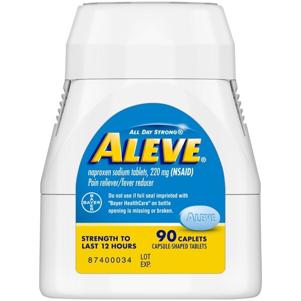 Aleve Pain Relief Naproxen Sodium Caplets