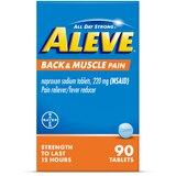 Aleve Back & Muscle Pain Relief Naproxen Sodium Tablets, thumbnail image